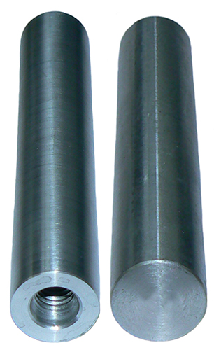 Mast mount adaptor, aluminium for SG series 25mm diameter x 150mm with 1/2″-12 BSW female thread one end